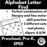Alphabet Letter Find Activities for Preschool, Pre-K, and 