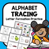 Alphabet Letter Formation Finger Tracing Practice