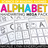 Alphabet Letter Formation Handwriting Worksheets MEGA PACK