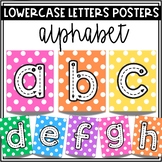 Alphabet Letter Formation Lowercase Classroom Decor Posters