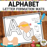 Preschool Alphabet Letter Formation Mats