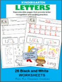 Alphabet Letter Formation and Letter Recognition Practice Pages
