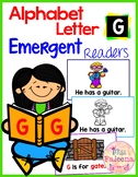 Alphabet Letter G Emergent Readers