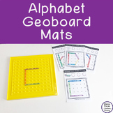 Alphabet Letter Geoboard Mats