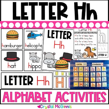 Alphabet Letter H Introduction Activities (Pocket Charts and More)