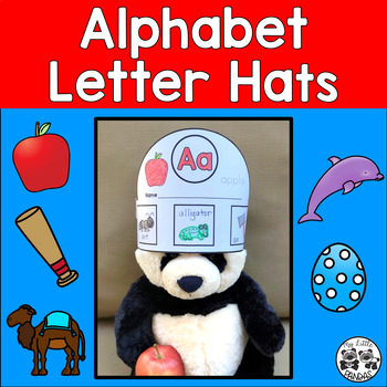 Alphabet Letter Hats by My Little Pandas | Teachers Pay Teachers