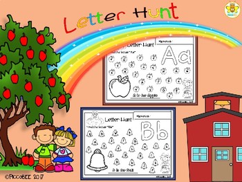 Preview of Alphabet Letter Hunt