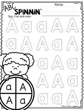 Alphabet Letter Identification by Kelly Knighton | TPT