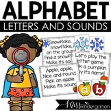 Alphabet Letters and Sounds Kindergarten Alphabet Recognit