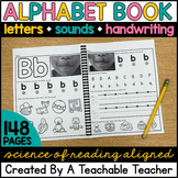 Letter Identification and Sounds Activities Alphabet Traci