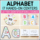 Preview of Alphabet Activities - Letter Identification & Sounds - Preschool & Kindergarten