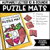 Alphabet Letter Identification and Sounds practice | Puzzle Mats