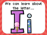 Alphabet Letter Ii PowerPoint Presentation- Letter ID, Sou