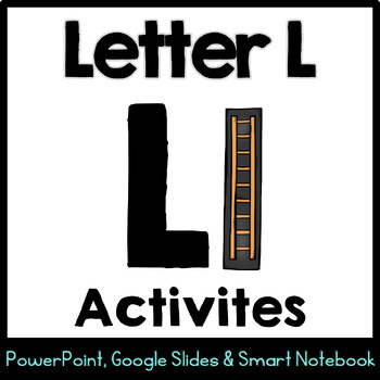 Preview of Alphabet -- Letter L SMARTboard Activities (Smart Board)