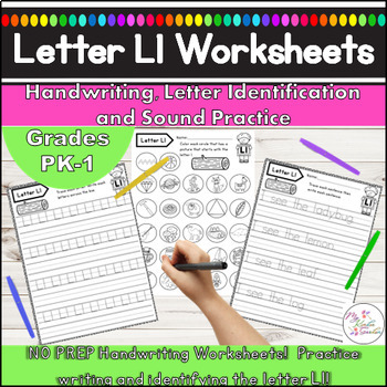 Letter of the week: LETTER L-NO PREP WORKSHEETS- LETTER L Alphabet Lore  theme