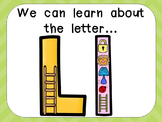 Alphabet Letter Ll PowerPoint Presentation- Letter ID, Sou