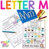 FREE Alphabet Letter M Homework Worksheets and Activities