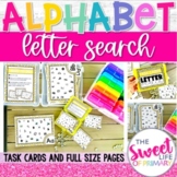 Alphabet Letter Search Task Cards