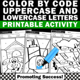 Alphabet Letter Matching Uppercase and Lowercase Worksheet