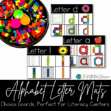 Alphabet Letter Mats |Choice Boards