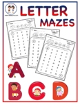 Alphabet Letter Mazes