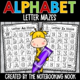 Alphabet Letter Mazes