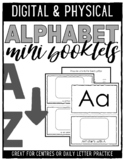 Alphabet Letter Mini Book - Digital and Physical