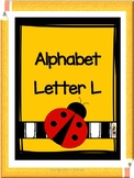 Alphabet Letter Name and Sound Ll Booklet