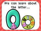 Alphabet Letter Oo PowerPoint Presentation- Letter ID, Sou