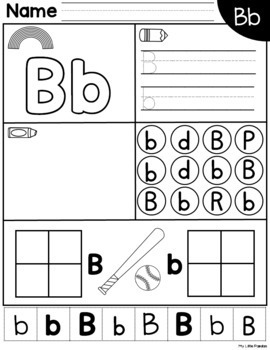 Alphabet Letter Pages for TK/K by My Little Pandas | TpT