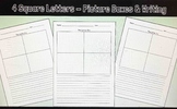 Alphabet / Letter Pictures and Writing Boxes - PDF