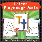Letter Playdough Mats