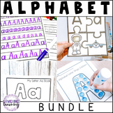 Letter Review Worksheets BUNDLE - Letter Formation Practic