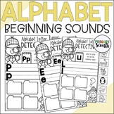 Alphabet Letter Practice Worksheets  (Beginning Sounds)