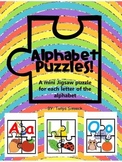 Alphabet Letter Puzzles