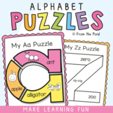 Alphabet  Letter Puzzles
