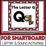 Alphabet -- Letter Q SMARTboard Activities (Smart Board)