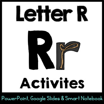 Preview of Alphabet -- Letter R SMARTboard Activities (Smart Board)