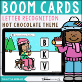 Alphabet Letter Recognition BOOM CARDS Hot Cocoa