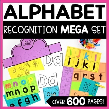 Preview of Alphabet Letter Recognition and Sounds - Alphabet Tracing, Writing Practice, etc