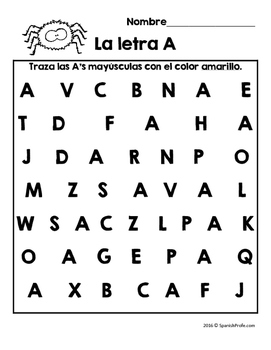 Alphabet Letter Recognition in Spanish (Reconocimiento de letras del ...