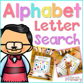 Alphabet Letter Search - Literacy Center - Small Group Activities