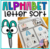 Alphabet Letter Sort Activity - Cut and Paste