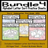 Alphabet Letter Sort Bundle 4