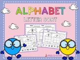Alphabet Letter Sort - Cut & Paste (House Themed)