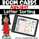 Alphabet Letter Sort Matching - Boom Cards