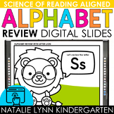 Alphabet Letter Sounds Review Digital Slides Science of Re