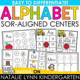 Alphabet + Letter Sounds Science of Reading Literacy Cente