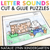 Alphabet Letter Sounds Worksheets | Beginning Sounds Puzzl