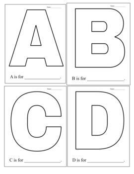 Traceable Alphabet Letter Template Bundle by Sassyy in Second | TpT